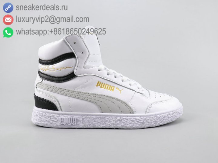 Puma Palph Sampson High Unisex Skate Shoes White Size 36-44